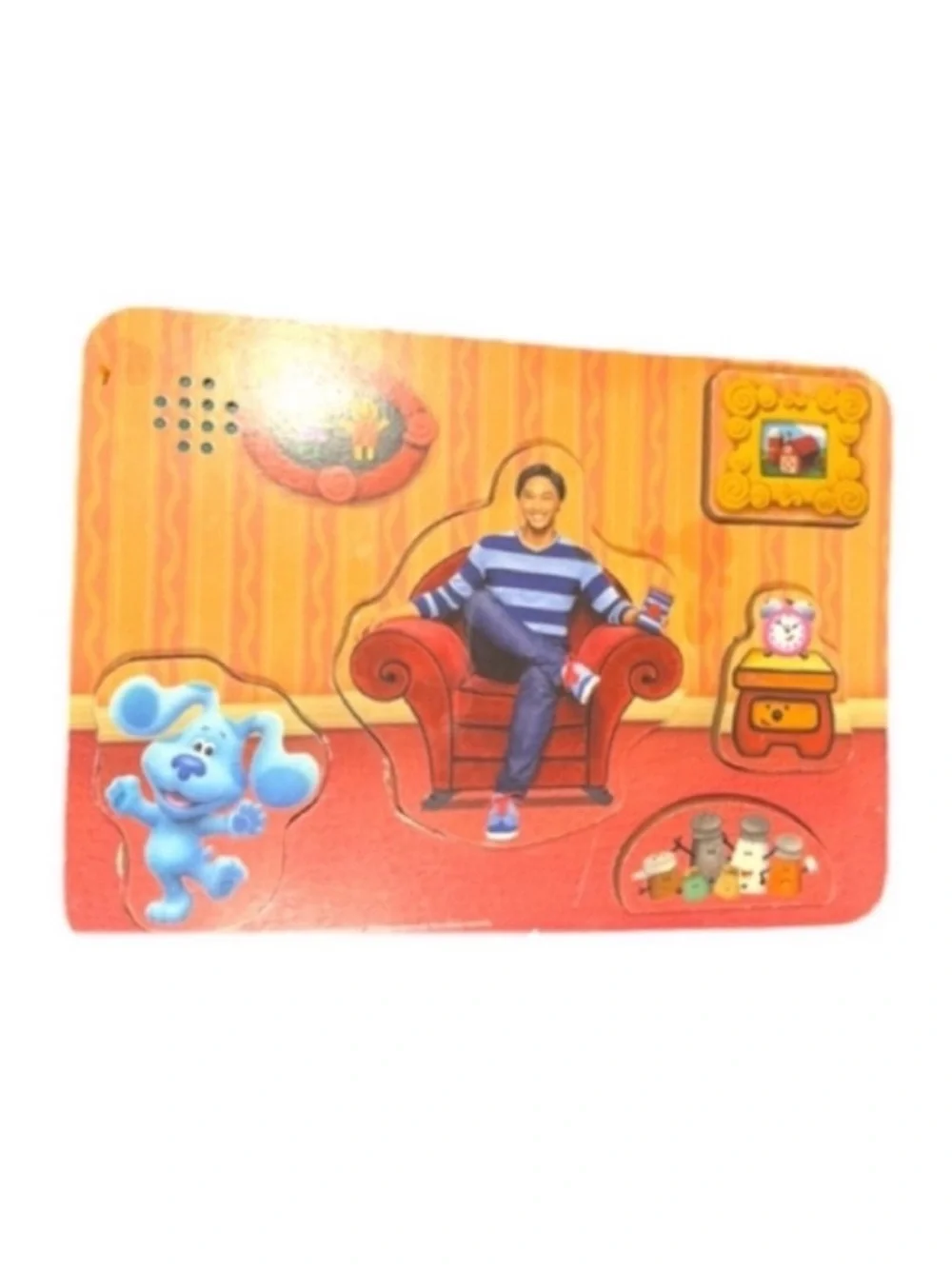 Wooden Blue Clue Sound Puzzle